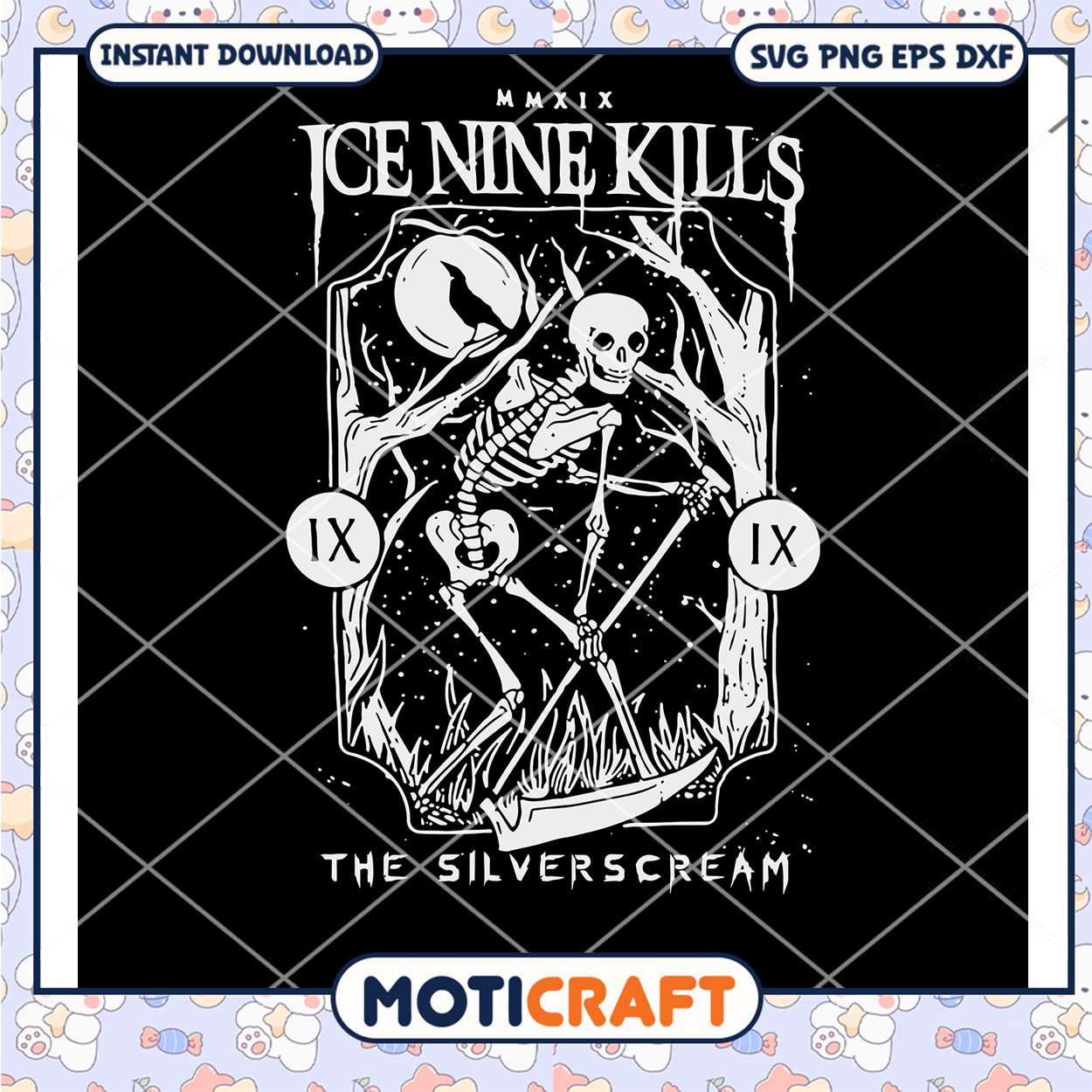 Design Ices Art Nine Kill svg, The Silver Scream Svg, skeleton svg Design Ices Art Nine Kill svg, The Silver Scream Svg, skeleton svg
