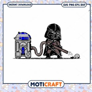 Darth Vader Vacuum Cleaner Svg, Star Warp Svg, Cleaner svg