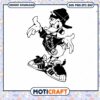 Cool Daffy Duck hiphop Svg , Duck Svg, duck Animal Svg