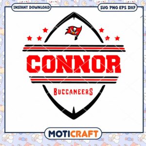 Connor Tampa Bay Buccaneers Svg, Tampa Bay Buccaneers Svg