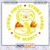Cobra Kai Strike First Cobra Logo Svg, Strike First Strike Hard No Mercy Svg