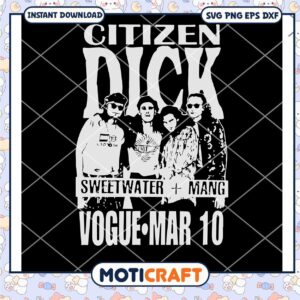 Citizen Dick vogue mar 10 svg, Citizen Dick svg, vintage svg
