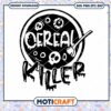 Cereal Killer SVG, Cereal Killer Horror SVG, Halloween SVG
