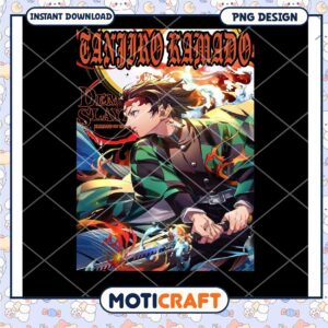 Tanjiro Kamado PNG Demon Slayer Art