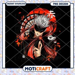 Stylish Samurai Character PNG Design for Instant Download Art