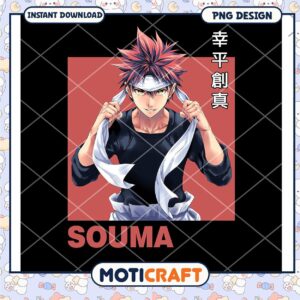 Souma Yukihira PNG Anime Illustration