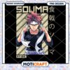 Soma Yukihira PNG Retro Anime Design
