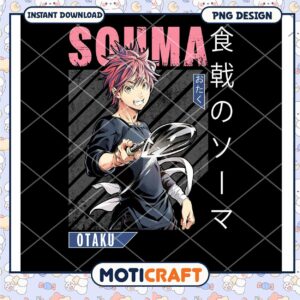 Soma Yukihira PNG Sublimation Design