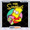 Simpsons Bart Slushy PNG Design
