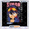 Simon Anime PNG Design, Instant Download
