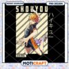 Shoyo Hinata Haikyuu PNG Sublimation