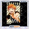 Shouyou Hinata Haikyuu PNG Instant Download for Fans and Crafters