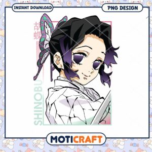 Shinobu PNG Demon Slayer Anime Art