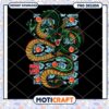 Shen Long Dragon Ball Fantasy Art PNG Instant Download Design