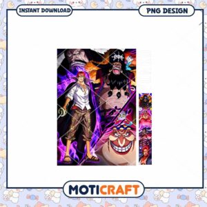 Shanks One Piece PNG Design Instant Download