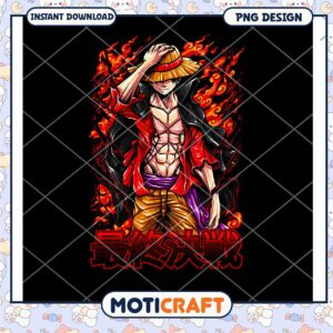 Shanks One Piece PNG Design