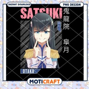 Satsuki Kiryuin PNG Anime Design