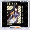 Satsuki Character PNG Design for Instant Digital Download Art