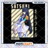 Satsuki Anime Character PNG Instant Download Art Design