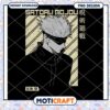 Satoru Gojo Anime PNG Design Instant Download Graphic Art