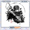 Samurai PNG Design Instant Download