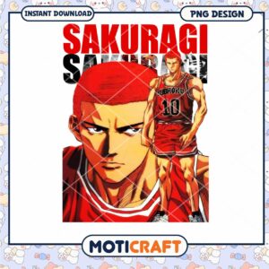 Sakuragi Hanamichi PNG Sublimation