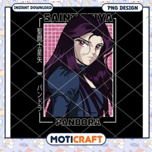 Saint Seiya Pandora PNG Design