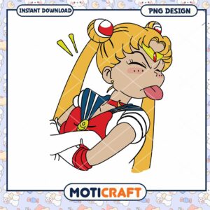 Sailor Moon PNG Instant Download