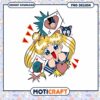 Sailor Moon PNG Cute Anime Girl Design