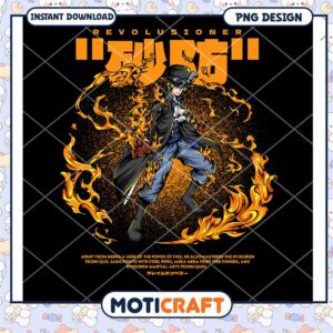 Sabo One Piece Fire PNG Design