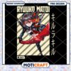Ryuko Matoi PNG Design Anime Kill La Kill