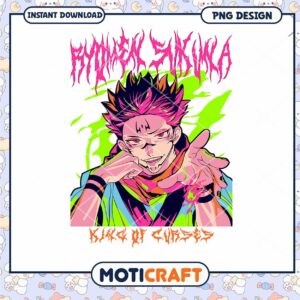 Ryomen Sukuna PNG King of Curses