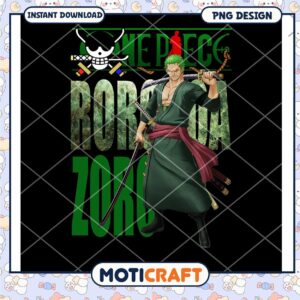 Roronoa Zoro One Piece PNG Artwork Download for Fans