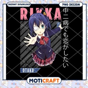 Rika PNG Anime Girl Instant Download