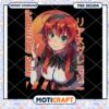 Rias Gremory Anime PNG Design
