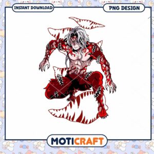 Red Demon PNG Design