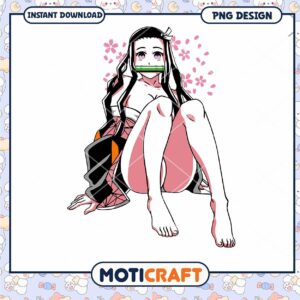 PNG Nezuko Kamado Anime Girl Download