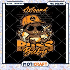 PNG Boss Baby Design Instant Download