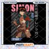 Option 1 (Focus on character) Simon PNG Design Anime Sublimation Graphic