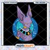 Option 1 (Focus on character) Lord Frieza PNG Design Instant Download