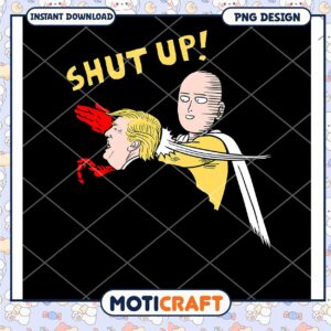 One Punch Man Silences Trump PNG