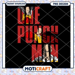 One Punch Man PNG Design