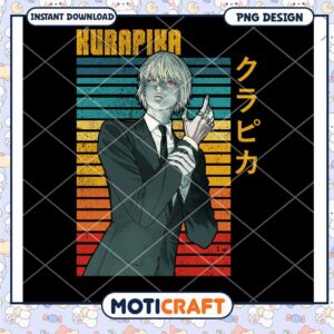 Kurupika Retro PNG Design