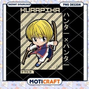 Kurupika PNG Anime Chibi Design