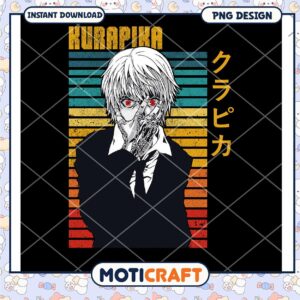 Kurpapika Retro Anime PNG Design
