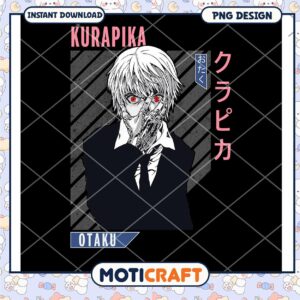 Kurapika PNG Anime Design Instant Download