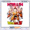 Krillin Dragon Ball Z PNG Sublimation 1 Krillin Dragon Ball Z PNG Sublimation