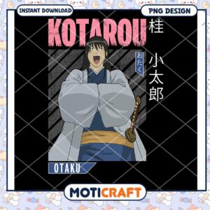 Kotarou Anime PNG Design