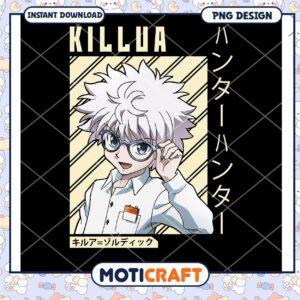 Killua Zoldyck PNG Design Anime