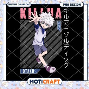 Killua PNG Design Anime Illustration